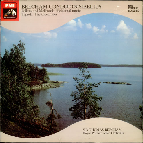 Jean Sibelius Beecham conducts Sibelius vinyl LP album (LP record) UK SE3LPBE534405