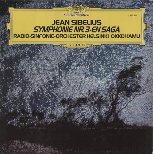 Jean Sibelius Sibelius: Symphonie Nr. 3 / En Saga vinyl LP album (LP record) UK SE3LPSI879612