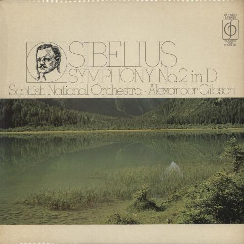 Jean Sibelius Sibelius: Symphony No.2 In D vinyl LP album (LP record) UK SE3LPSI880454
