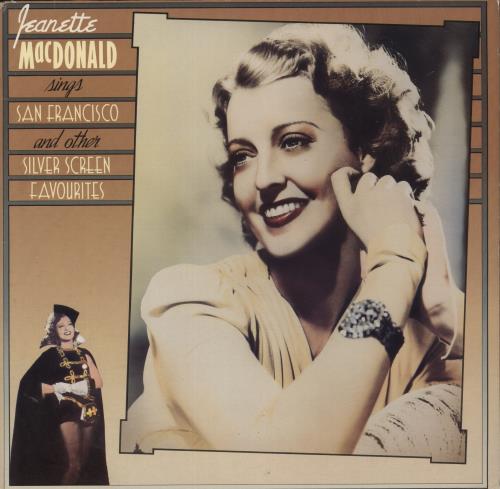 Jeanette MacDonald Sings San Francisco And Other Silver Screen Favourites vinyl LP album (LP record) German J59LPSI866628