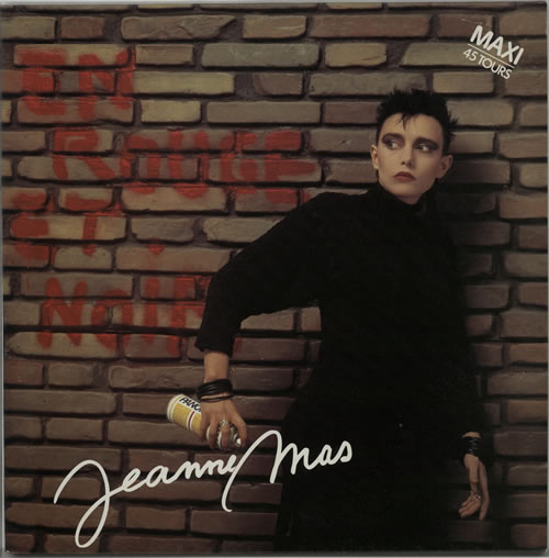 Jeanne Mas En Rouge Et Noir 12" vinyl single (12 inch record / Maxi-single) French JNE12EN627454