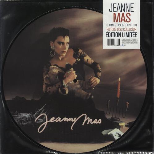 Jeanne Mas Femmes D'Aujourd'hui picture disc LP (vinyl picture disc album) French JNEPDFE730498