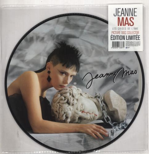 Jeanne Mas Les Crises De L'�me - Sealed picture disc LP (vinyl picture disc album) French JNEPDLE739904