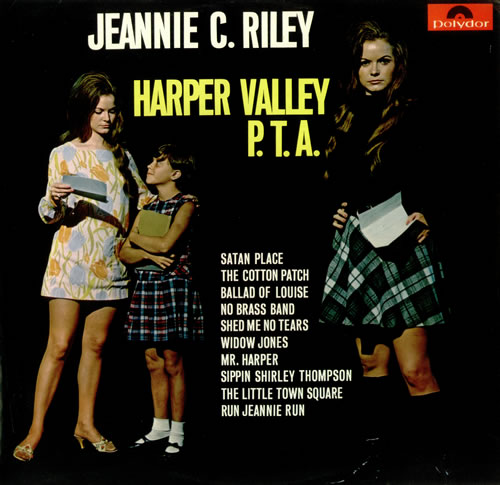 Jeannie C. Riley Harper Valley P.T.A. vinyl LP album (LP record) UK RLYLPHA452407