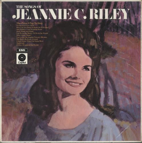 Jeannie C. Riley The Songs Of Jeannie C. Riley vinyl LP album (LP record) UK RLYLPTH720644