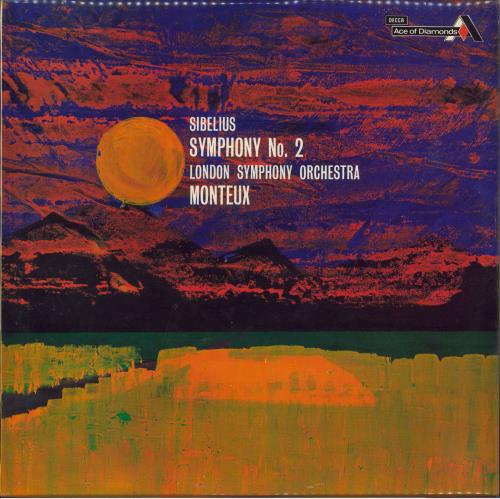 Jean Sibelius Symphony No. 2 in D Major, Op.43 UK vinyl LP album (LP ...