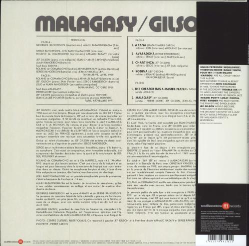 Jef Gilson Malagasy vinyl LP album (LP record) French KQFLPMA779911