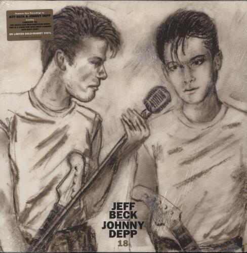 Jeff Beck 18 - Gold Nugget Vinyl + Opened Shrink vinyl LP album (LP record) UK BEKLPGO874785