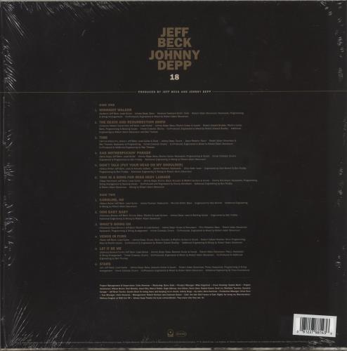 Jeff Beck 18 - Gold Nugget Vinyl + Opened Shrink vinyl LP album (LP record) UK BEKLPGO874785