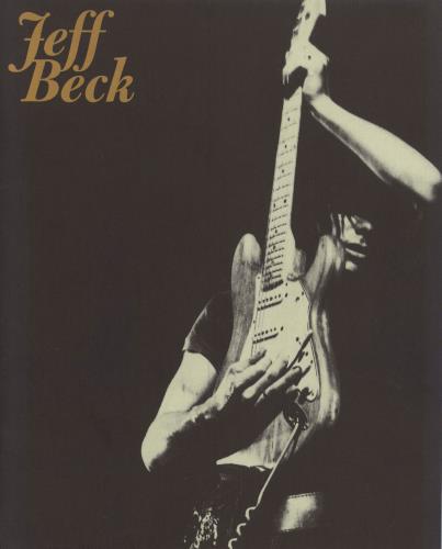Jeff Beck 2004 Concert Brochure tour programme UK BEKTRCO785503