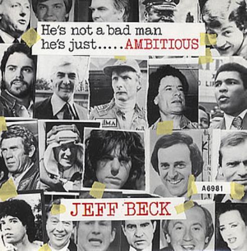 Jeff Beck Ambitious 7" vinyl single (7 inch record / 45) UK BEK07AM295021