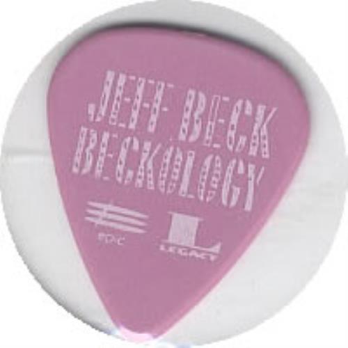 Jeff Beck Beckology Guitar Plectrum guitar pick US BEKGPBE306948
