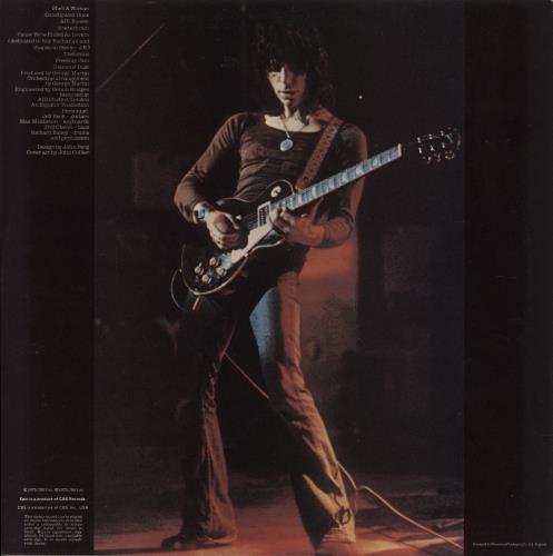 Jeff Beck Blow By Blow - 1st vinyl LP album (LP record) UK BEKLPBL546860