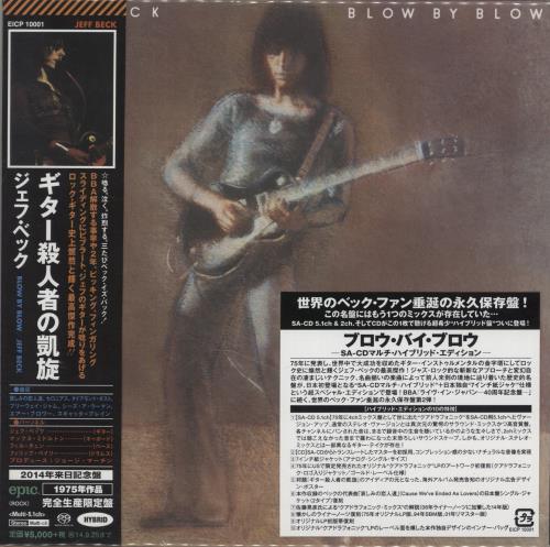 Jeff Beck Blow By Blow - 7" Sleeve super audio CD SACD Japanese BEKSABL876136