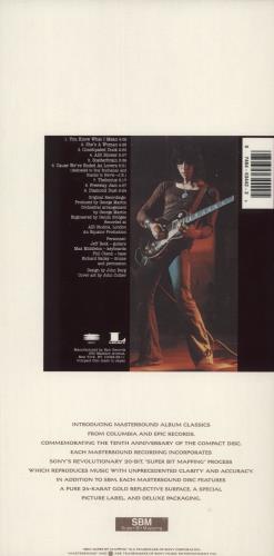 Jeff Beck Blow By Blow - Long Pack CD album (CDLP) US BEKCDBL119184