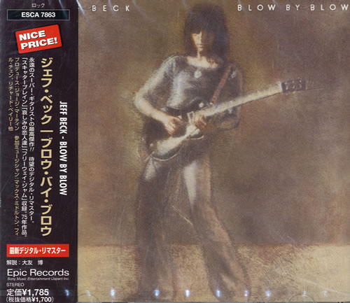 Jeff Beck Blow By Blow CD album (CDLP) Japanese BEKCDBL554655