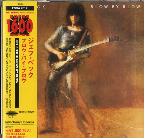 Jeff Beck Blow By Blow CD album (CDLP) Japanese BEKCDBL560795