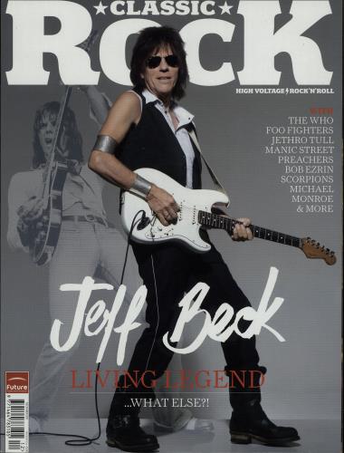 Jeff Beck Classic Rock - December 2011 magazine UK BEKMACL643446