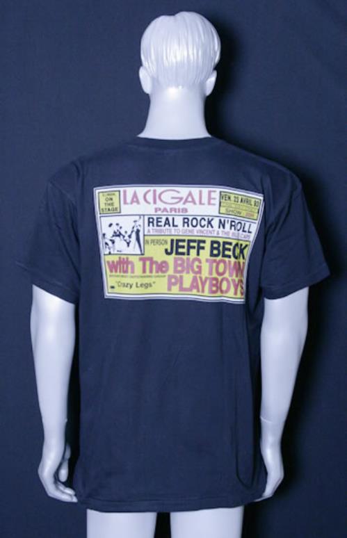Jeff Beck Crazy Legs t-shirt French BEKTSCR530742