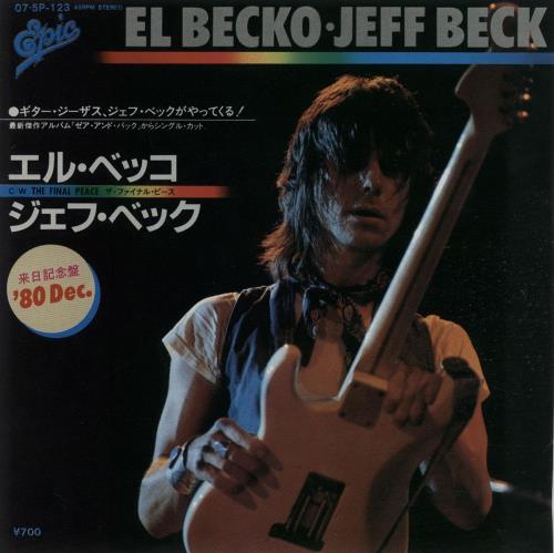 Jeff Beck El Becko 7" vinyl single (7 inch record / 45) Japanese BEK07EL655868