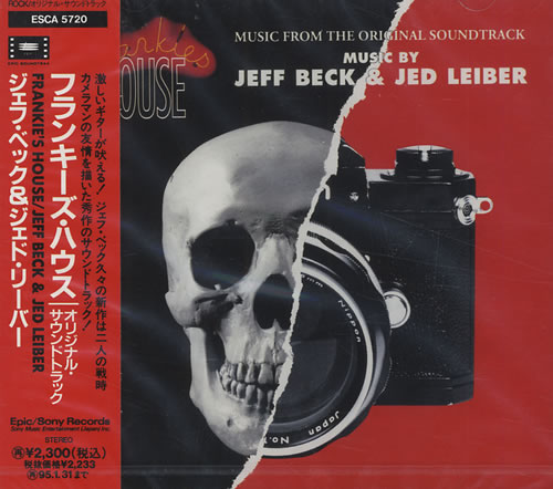 Jeff Beck Frankie's House CD album (CDLP) Japanese BEKCDFR174269