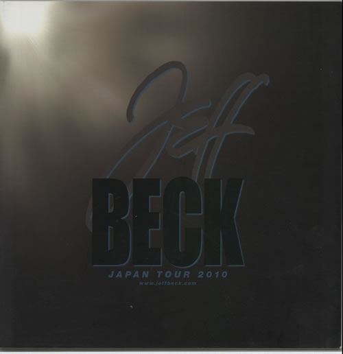 Jeff Beck Japan Tour tour programme Japanese BEKTRJA625393