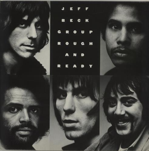 Jeff Beck Rough And Ready - Promo Stamp vinyl LP album (LP record) UK BEKLPRO683270