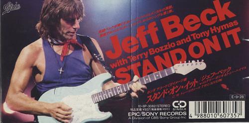 Jeff Beck Stand On It - Snapped 3" CD single (CD3) Japanese BEKC3ST442160