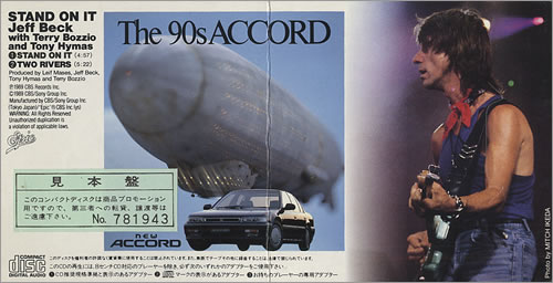 Jeff Beck Stand On It - Snapped 3" CD single (CD3) Japanese BEKC3ST442160