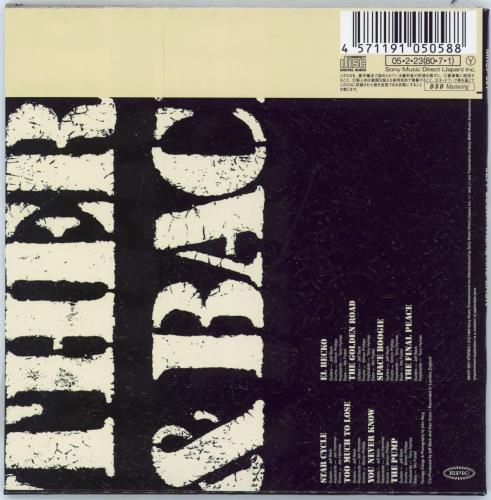 Jeff Beck There And Back CD album (CDLP) Japanese BEKCDTH458935