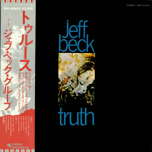 Jeff Beck Truth vinyl LP album (LP record) Japanese BEKLPTR161304