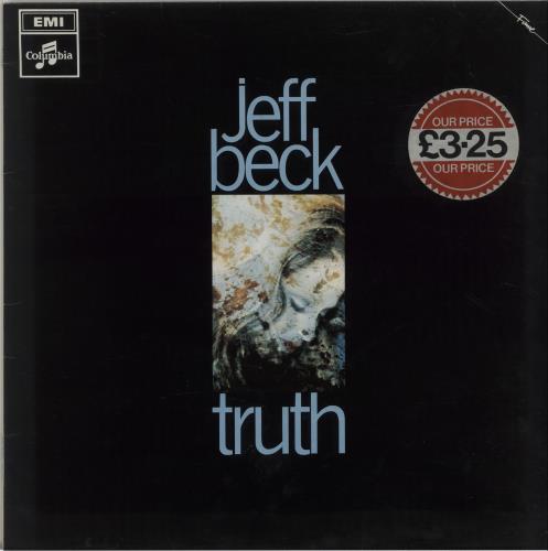 Jeff Beck Truth vinyl LP album (LP record) UK BEKLPTR673331