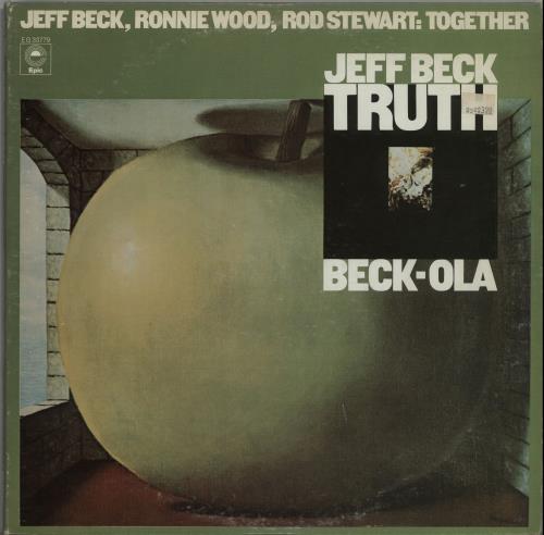 Jeff Beck Truth/Beck-Ola 2-LP vinyl record set (Double LP Album) US BEK2LTR650407