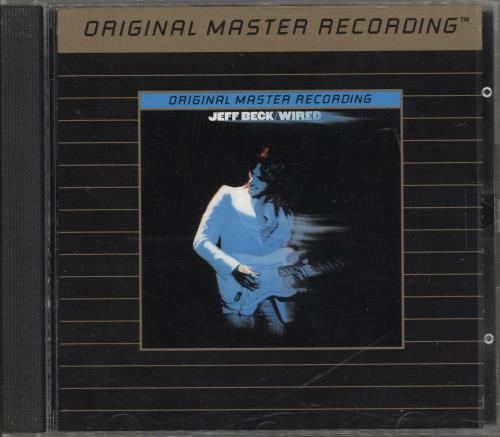 Jeff Beck Wired - Ultradisc II CD album (CDLP) US BEKCDWI478214