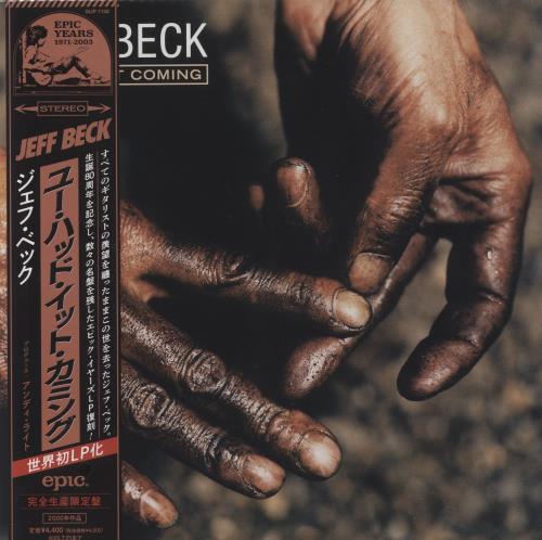 Jeff Beck You Had It Coming vinyl LP album (LP record) Japanese BEKLPYO857976