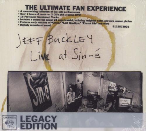 Jeff Buckley Complete Live At Sin-E - Sealed 3-disc CD/DVD Set UK JFB3DCO257303
