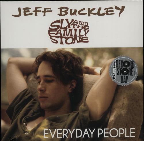 Jeff Buckley Everyday People - RSD BF15 - Sealed 7" vinyl single (7 inch record / 45) UK JFB07EV644701