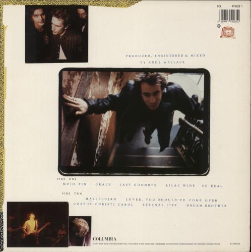 Jeff Buckley Grace - 1st - EX vinyl LP album (LP record) Dutch JFBLPGR878117