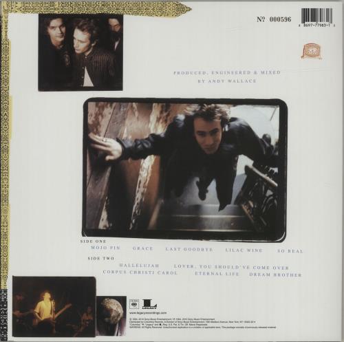 Jeff Buckley Grace - Lilac Vinyl vinyl LP album (LP record) US JFBLPGR681750