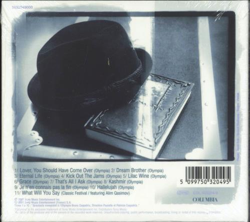 Jeff Buckley Live A L'Olympia CD album (CDLP) French JFBCDLI188971