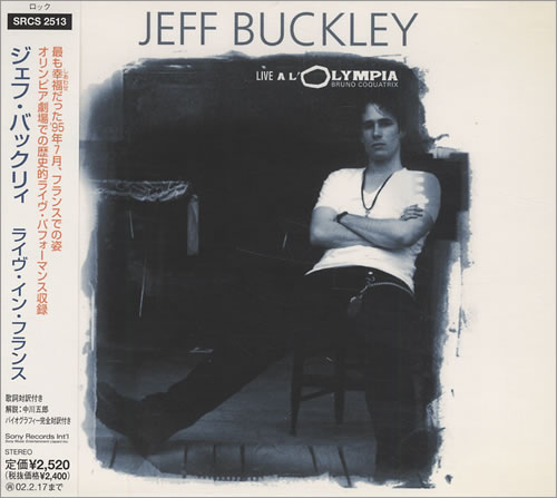 Jeff Buckley Live A L'Olympia CD album (CDLP) Japanese JFBCDLI199043