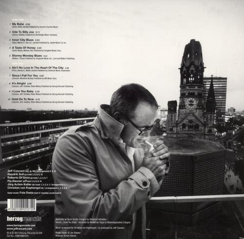 Jeff Cascaro Love & Blues In The City vinyl LP album (LP record) German 9GFLPLO869517