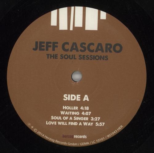 Jeff Cascaro The Soul Sessions 2-LP vinyl record set (Double LP Album) German 9GF2LTH869055