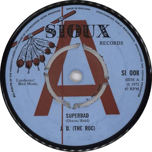 Jeff Dixon Superbad - A Label 7" vinyl single (7 inch record / 45) UK ZFF07SU713849