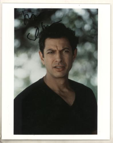 Jeff Goldblum Autographed Photograph photograph UK JGPPHAU733443