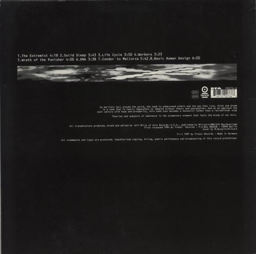 Jeff Mills Waveform Transmissions Vol 3 2-LP vinyl record set (Double LP Album) German K6G2LWA876284