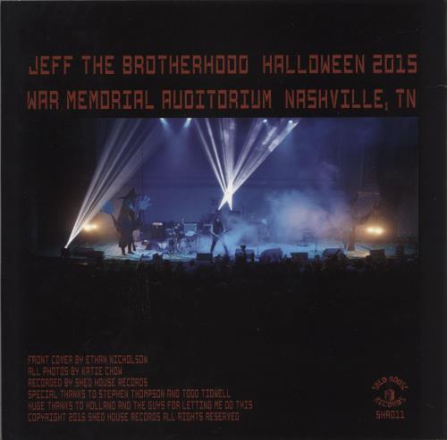 Jeff The Brotherhood Halloween 2015 - Random Splatter Vinyl 2-LP vinyl record set (Double LP Album) US O8F2LHA872273