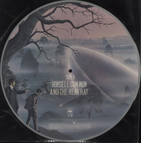 Jeff Wayne Eve Of The War - White Rim 12" vinyl picture disc (12 inch picture record) UK JFW2PEV345116