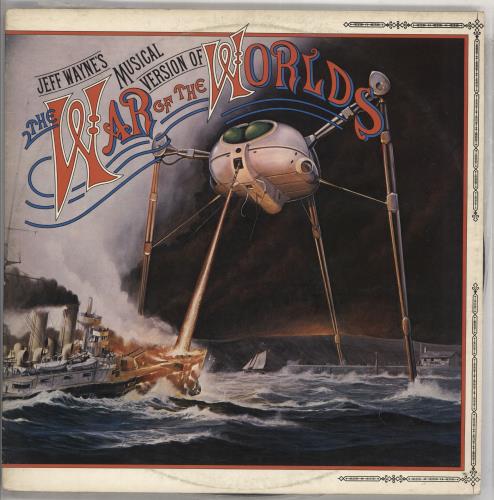 Jeff Wayne The War Of The Worlds 2-LP vinyl record set (Double LP Album) Australian JFW2LTH738154
