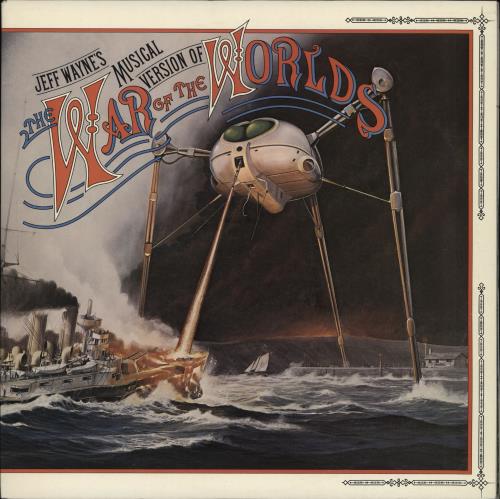 Jeff Wayne The War Of The Worlds 2-LP vinyl record set (Double LP Album) Dutch JFW2LTH765582